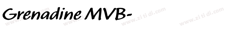 Grenadine MVB字体转换